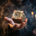 Spinning Metal Dice Tower 7-in-1 — D&D tabletop RPG gift