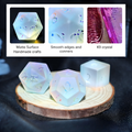 Frosted Iridescent DND Dice Set — polyhedral dice set for D&D / DND tabletop RPG
