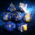 undefined — premium natural stone DND dice for tabletop RPG