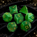 undefined — cat's eye effect DND dice set for tabletop RPG